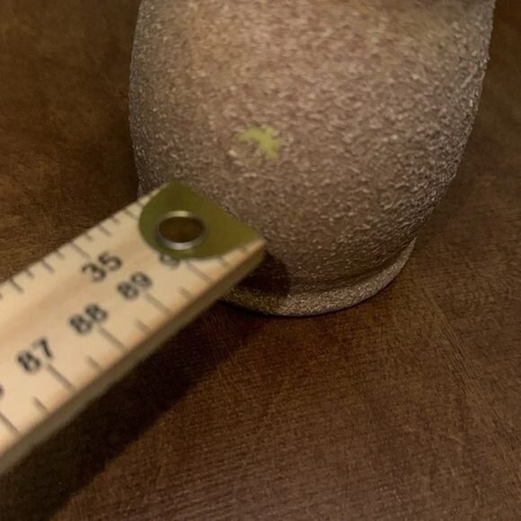 Set Of 5 Beige Textured Ceramic Coffee Mugs - Picture 5 of 14